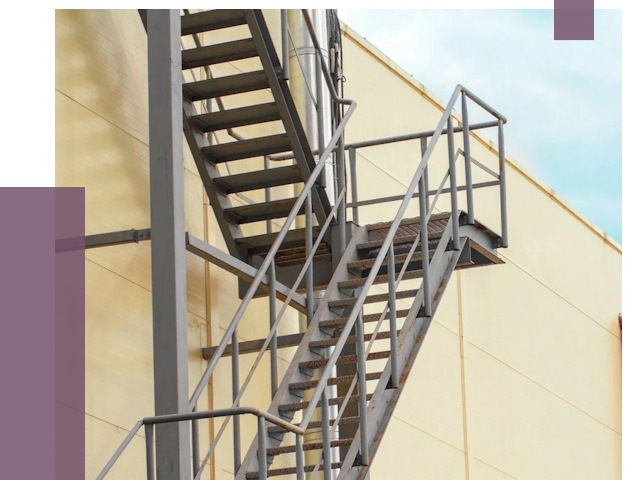 Пожарные лестницы в Дюртюли от 12510 руб. — монтаж и продажа | ПРОЛЁТ-Дюр