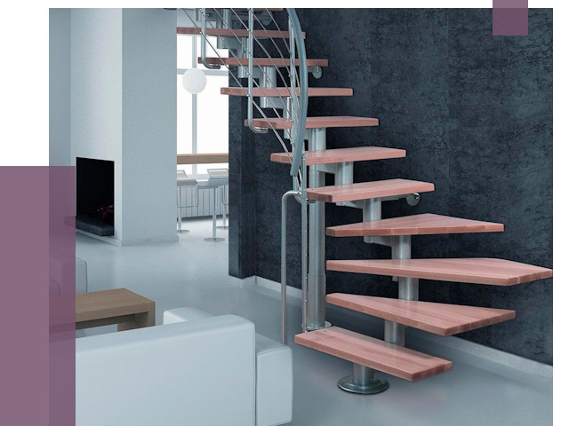 Модульные лестницы в Дюртюли от 17201 руб. — купить в ПРОЛЁТ-Дюр