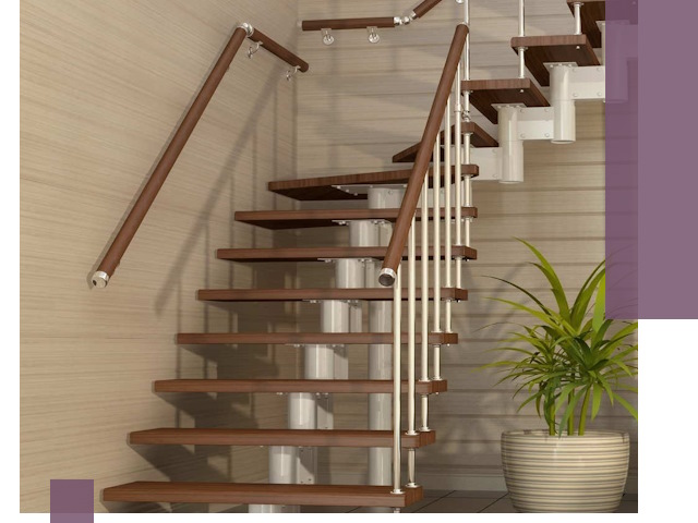 Изготовление модульных лестниц под ключ в Дюртюли