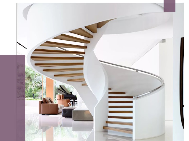 Винтовые лестницы в Дюртюли под ключ от 49519 руб. | ПРОЛЁТ-Дюр