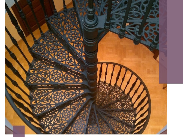 Винтовые лестницы под ключ в Дюртюли: производство и монтаж