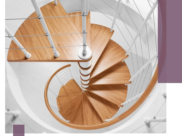 Изготовление винтовых лестниц под ключ в Дюртюли