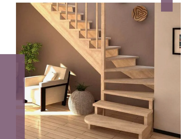 Изготовление Г-образных лестниц в Дюртюли от 19286 руб. 