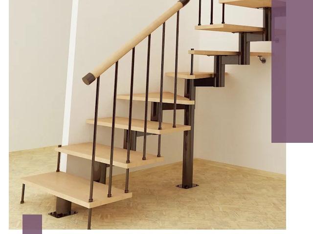 Монтаж лестниц на больцах в Дюртюли — быстро и надежно