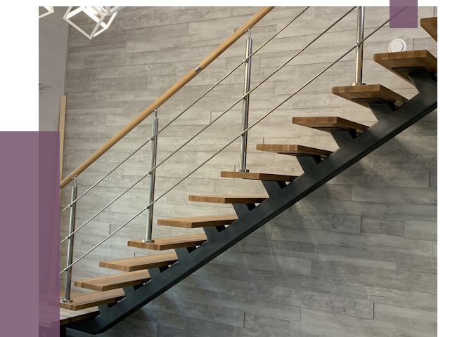 Изготовление лестниц на монокосоуре в Дюртюли от 77666 руб. 