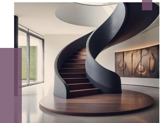 Элитные лестницы под заказ в Дюртюли от 192863 руб. — ПРОЛЁТ-Дюр
