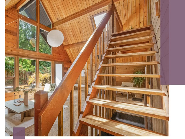 Лестницы для дачи под ключ в Дюртюли — изготовление и монтаж