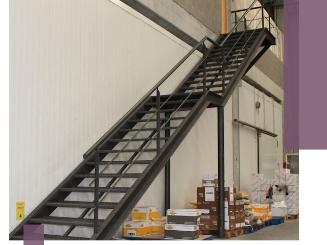 Лестницы для производства в Дюртюли — изготовление и монтаж