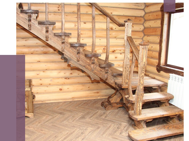 Лестницы в баню в Дюртюли от 19495 руб. — изготовление | ПРОЛЁТ-Дюр