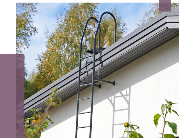 Лестницы на крышу в Дюртюли от 19495 руб. — монтаж и монтаж ПРОЛЁТ-Дюр