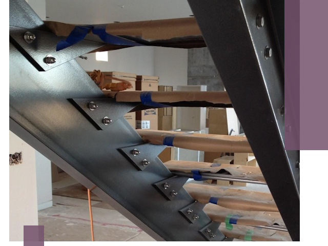 Усиление лестничных конструкций и усиление опор в Дюртюли