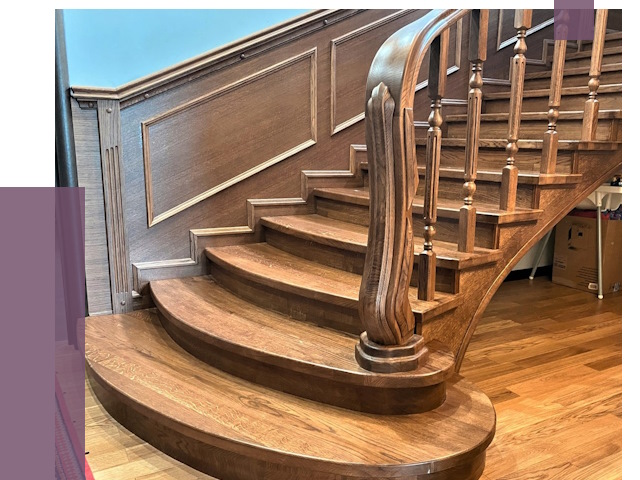 Дубовые лестницы под ключ в Дюртюли от 179831 руб. — ПРОЛЁТ-Дюр