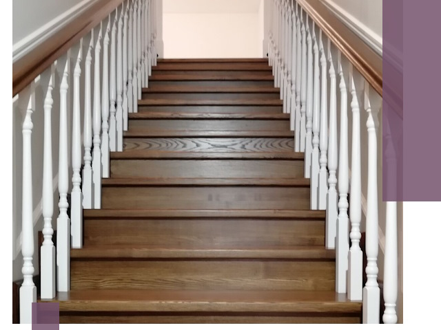 Лестницы из ясеня на заказ в Дюртюли — изготовление и монтаж