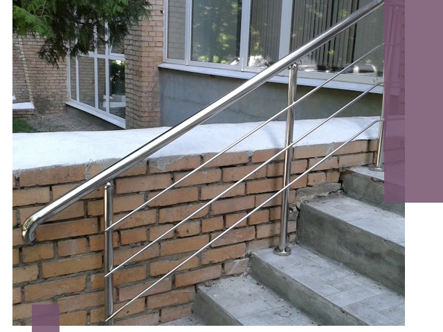 Перила из нержавеющей стали высокого качества в Дюртюли