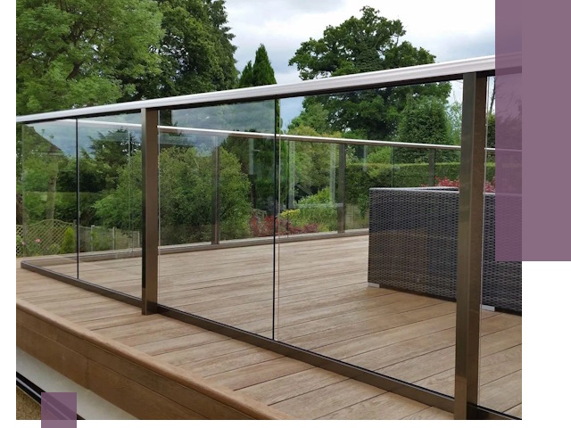 Алюминиевые перила на заказ в Дюртюли — монтаж и гарантия