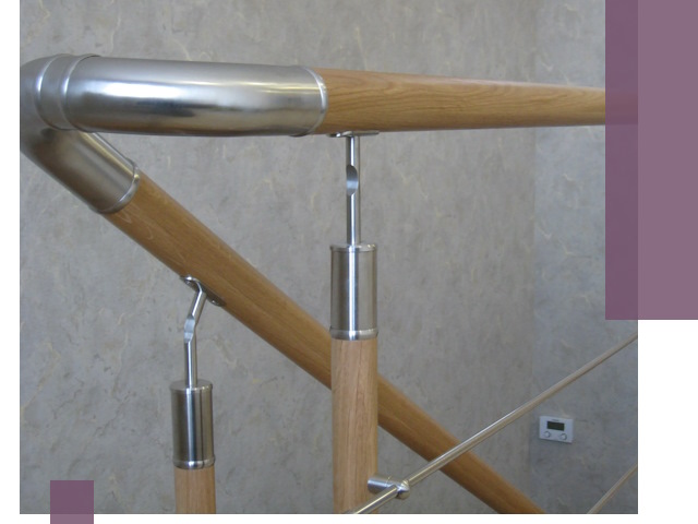 Комбинированные перила на заказ в Дюртюли — монтаж и производство