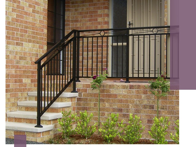 Уличные перила из металла под ключ в Дюртюли