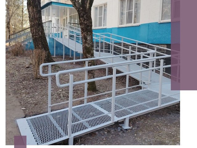 Пандусы под ключ в Дюртюли: изготовление, монтаж и демонтаж