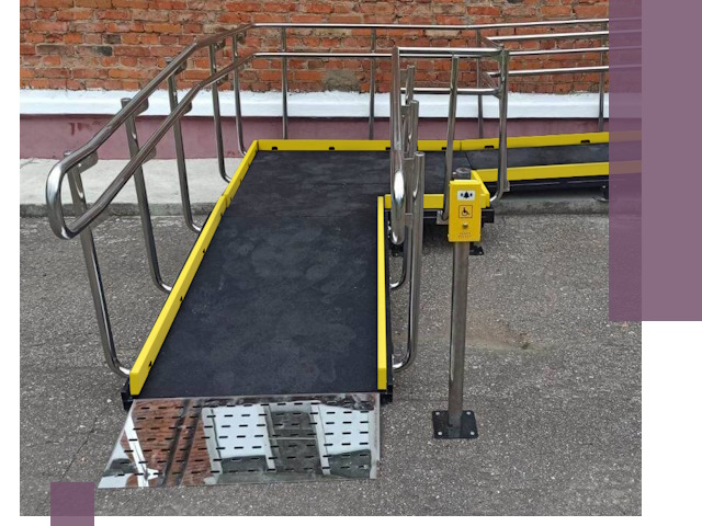 Изготовление наклонных пандусов для инвалидов в Дюртюли