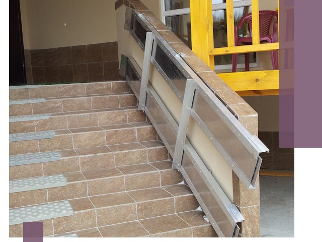 Откидные пандусы под ключ в Дюртюли — монтаж и демонтаж