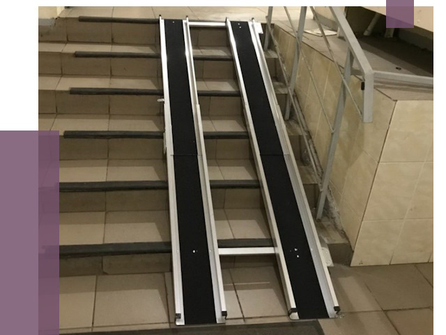 Установка пандуса в подъезд в Дюртюли от 8132 руб. под ключ | ПРОЛЁТ-Дюр