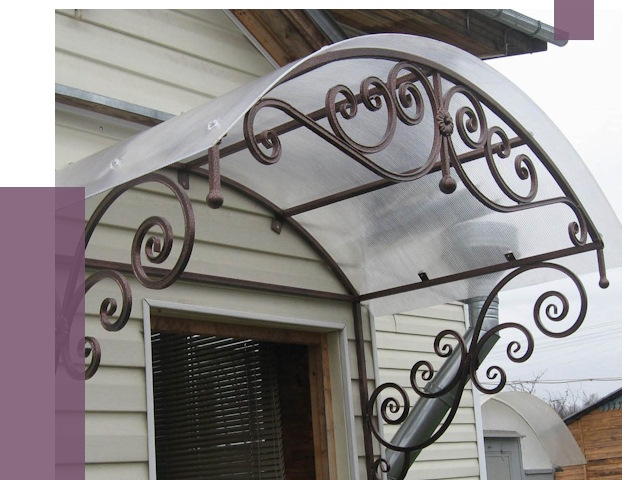 Изготовление козырьков в Дюртюли от 7506 руб. — заказать | ПРОЛЁТ-Дюр