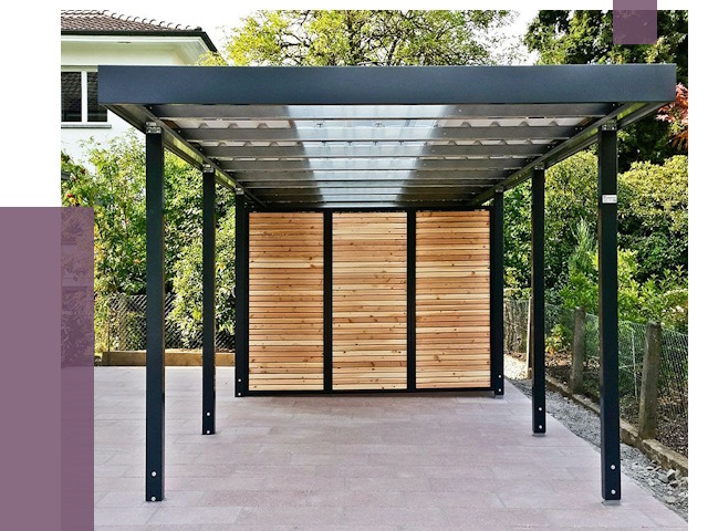 Отдельно стоящие навесы во дворе в Дюртюли от 81836 руб. | ПРОЛЁТ-Дюр