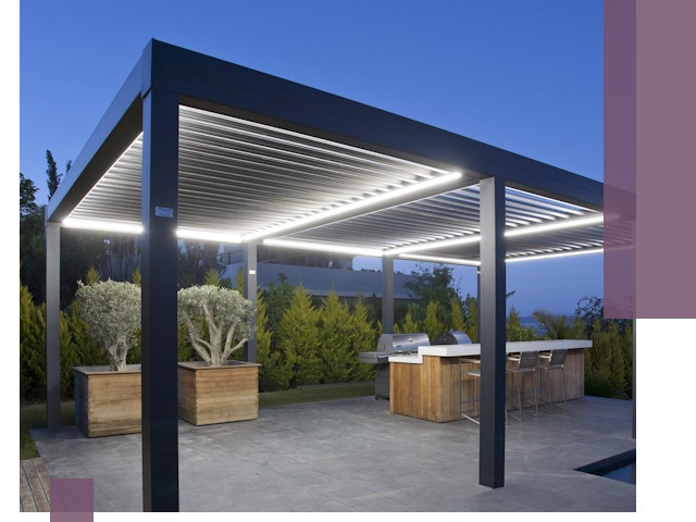 Навесы отдельно стоящие под ключ в Дюртюли из металла и поликарбоната