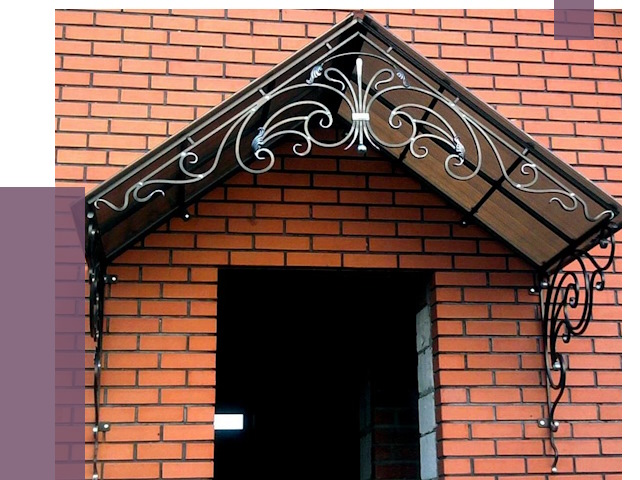 Металлические козырьки в Дюртюли от 10894 руб. 