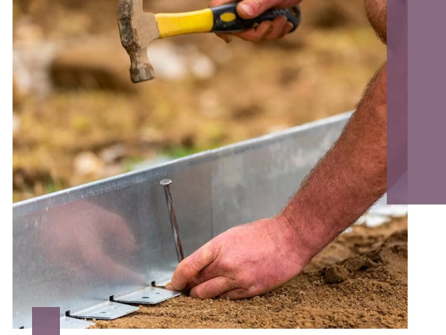 Монтаж металлических бордюров в Дюртюли быстро и качественно