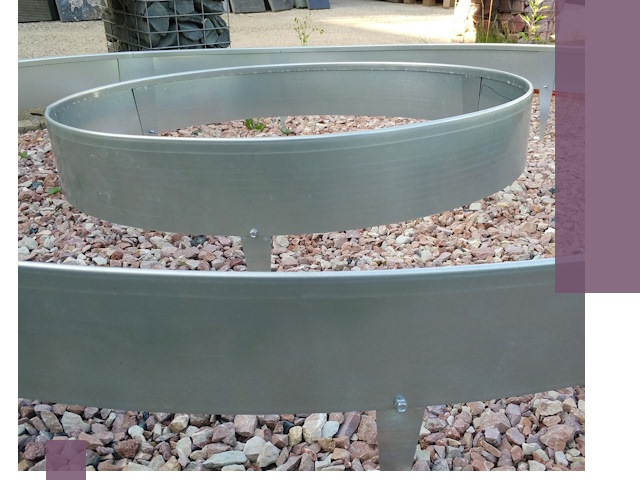 Нержавеющие бордюры под ключ в Дюртюли — изготовление и монтаж