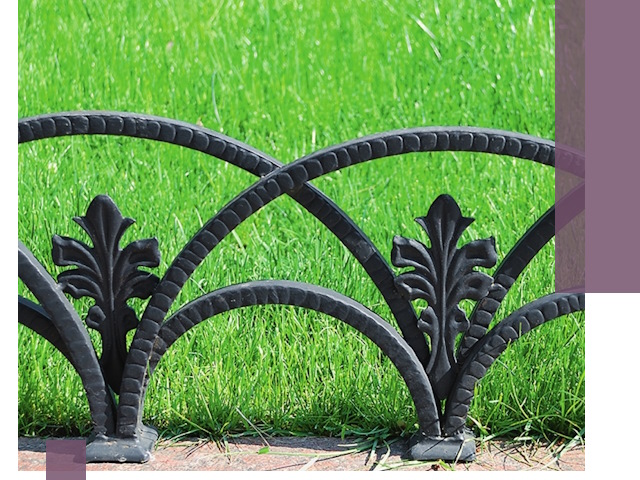 Декоративные металлические бордюры под ключ в Дюртюли