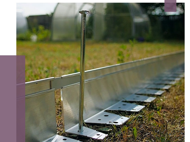 Металлические бордюры для газона в Дюртюли от 4379 руб. | ПРОЛЁТ-Дюр