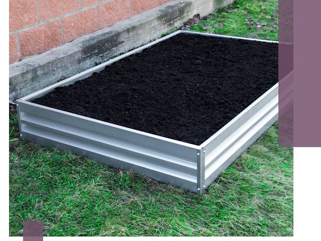 Металлические бордюры для грядок в Дюртюли: прочность и аккуратность