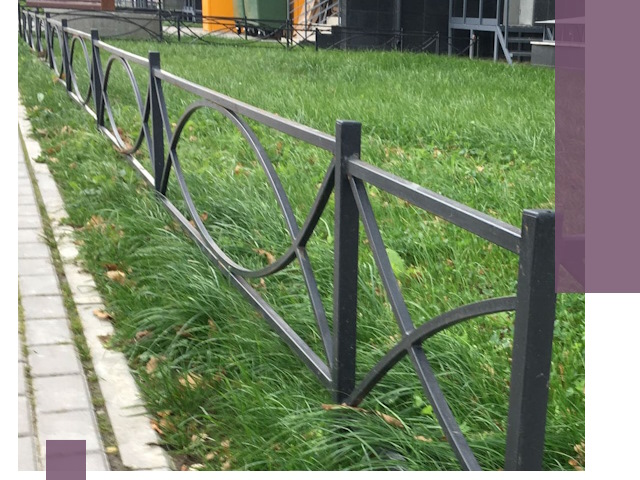 Газонные ограждения из металла в Дюртюли — монтаж и продажа