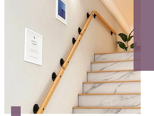 Поручни металлические и деревянные под ключ в Дюртюли