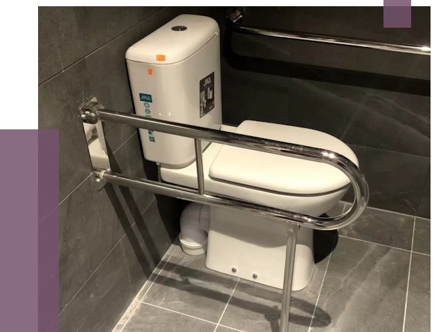 Поручни для санузлов в Дюртюли от 4379 руб.  | ПРОЛЁТ-Дюр