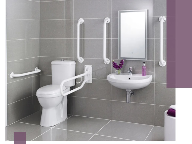 Поручни для санузлов в Дюртюли: установка, ремонт и монтаж